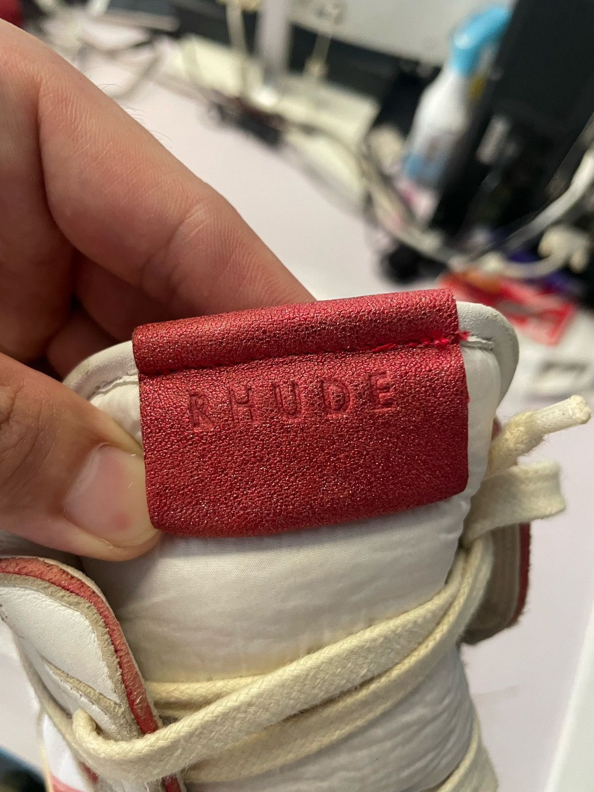 Rhude Rhude Rhecess High-Top Sneaker Size US 13 / EU 46 - 10 Thumbnail