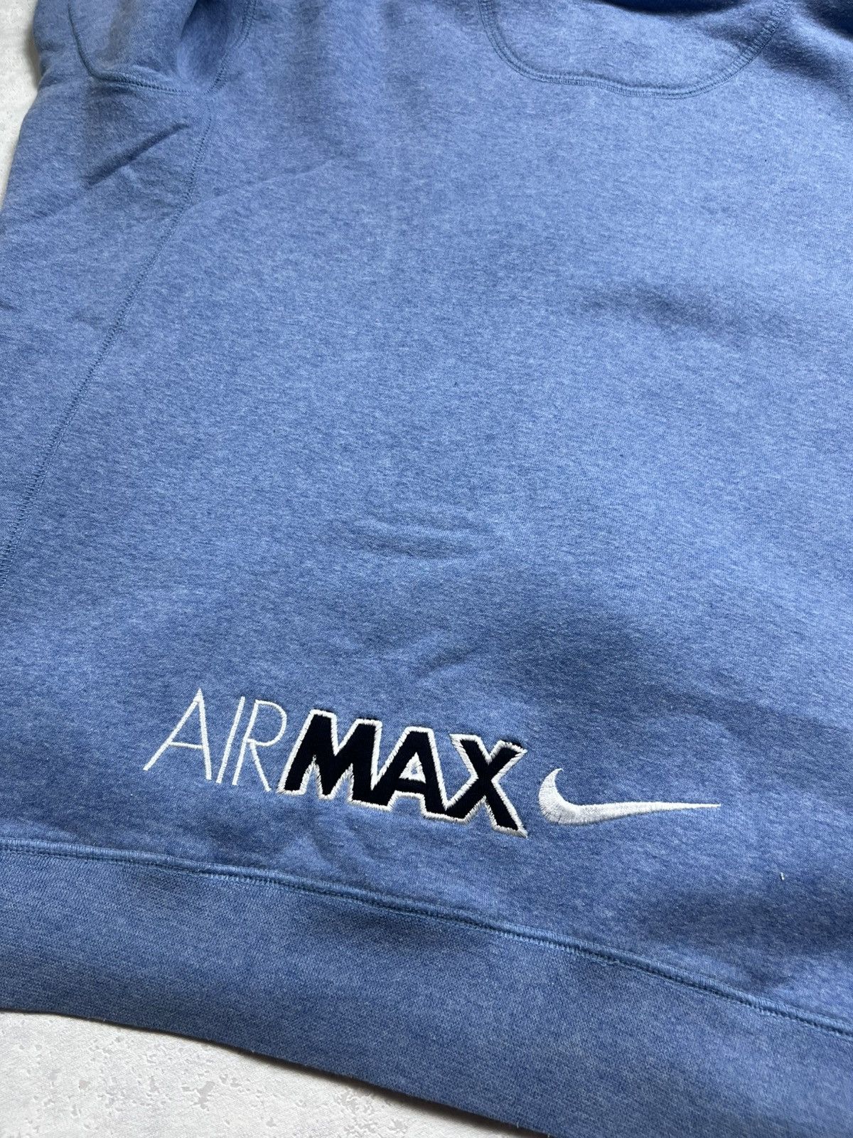 Nike 90s Nike Air Max Big Logo Vintage Y2K Boxy Retro Zip Hoodie Size US M / EU 48-50 / 2 - 9 Thumbnail