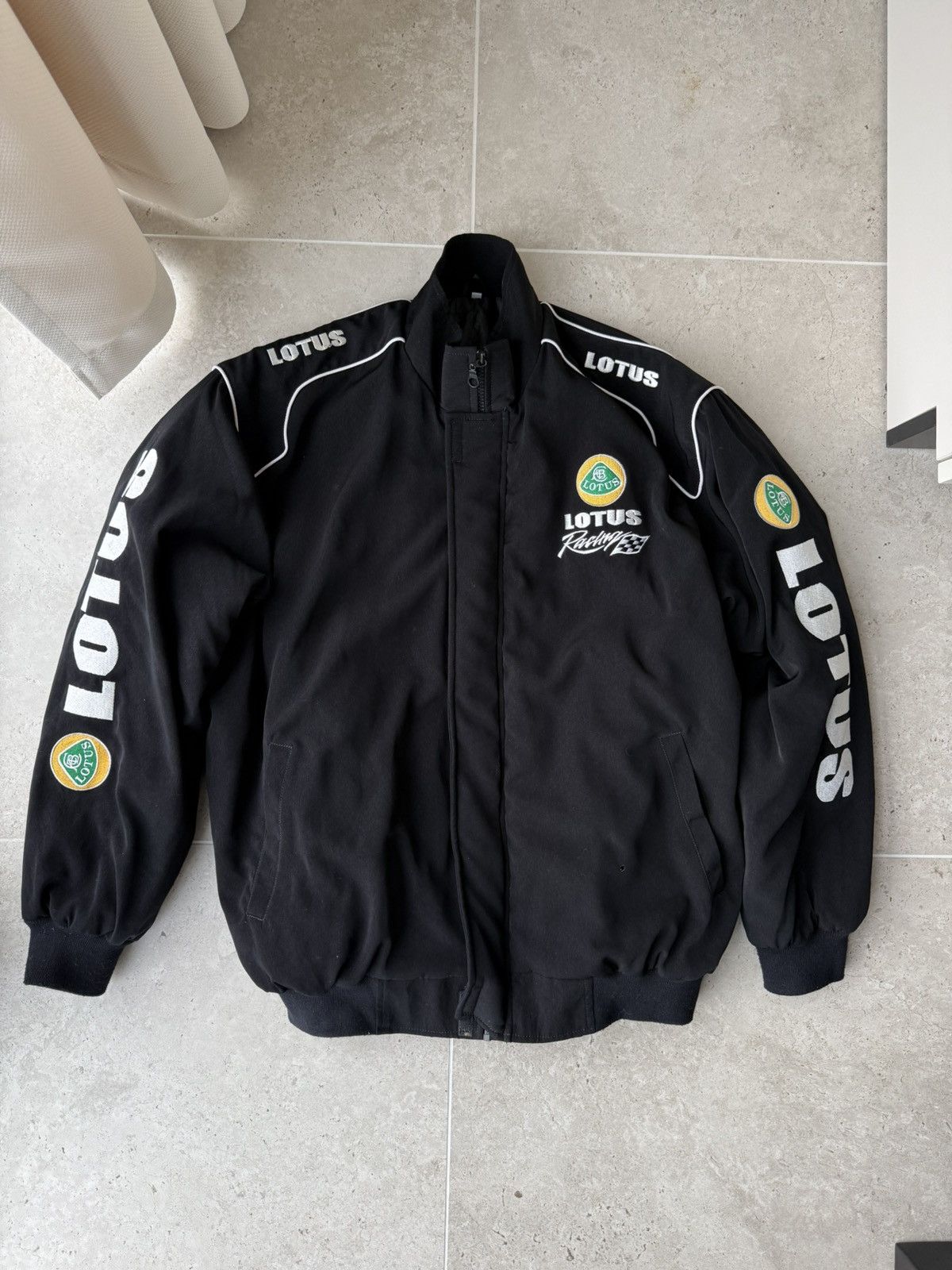 Formula 1 Rare Vintage Grand Prix Team Lotus Formula 1 Racing Jacket Size US L / EU 52-54 / 3 - 1 Thumbnail