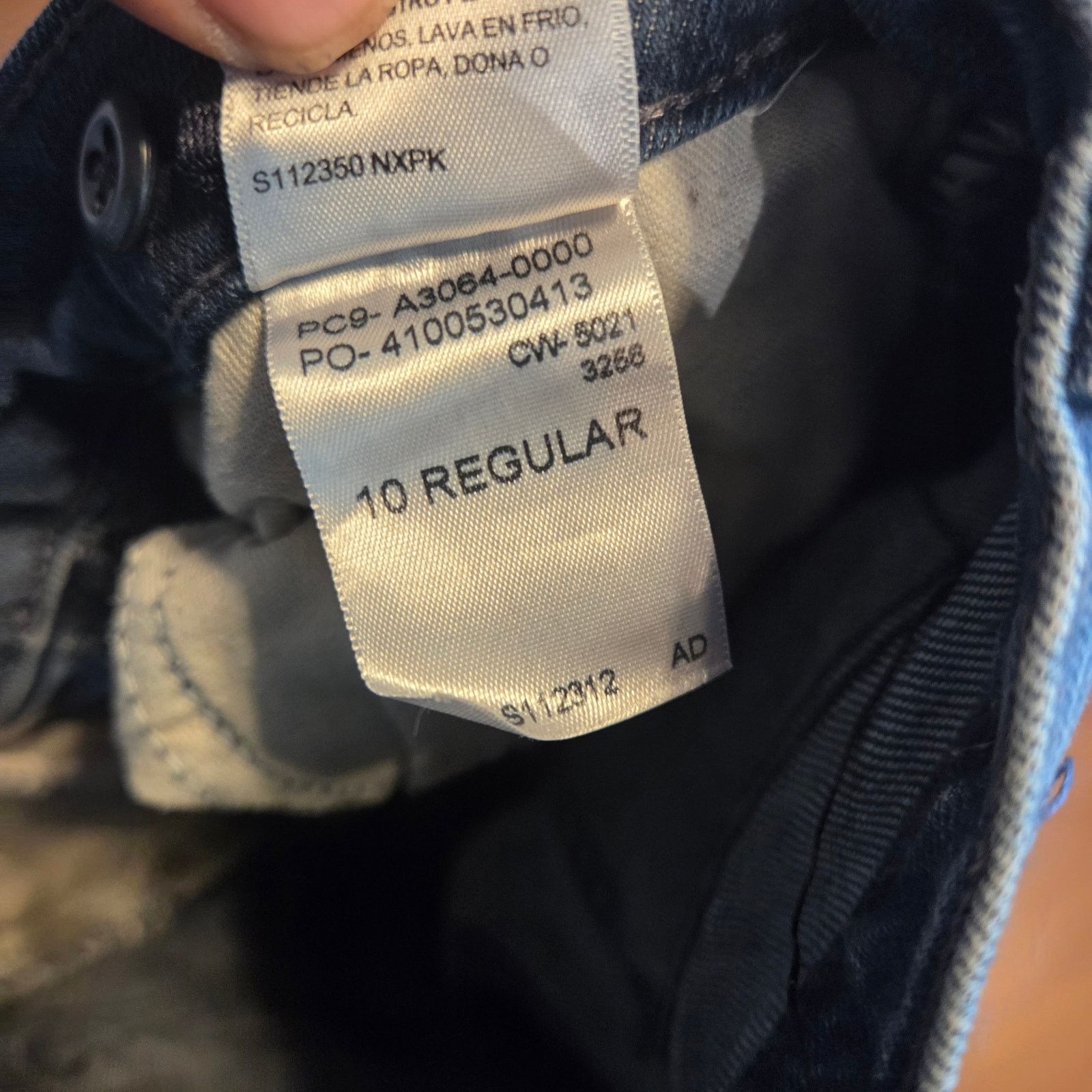 Levi's Levi's Girls Size 10 Regular Fit Skinny Blue Jeans Size 25" / US 0 / IT 36 - 5 Thumbnail