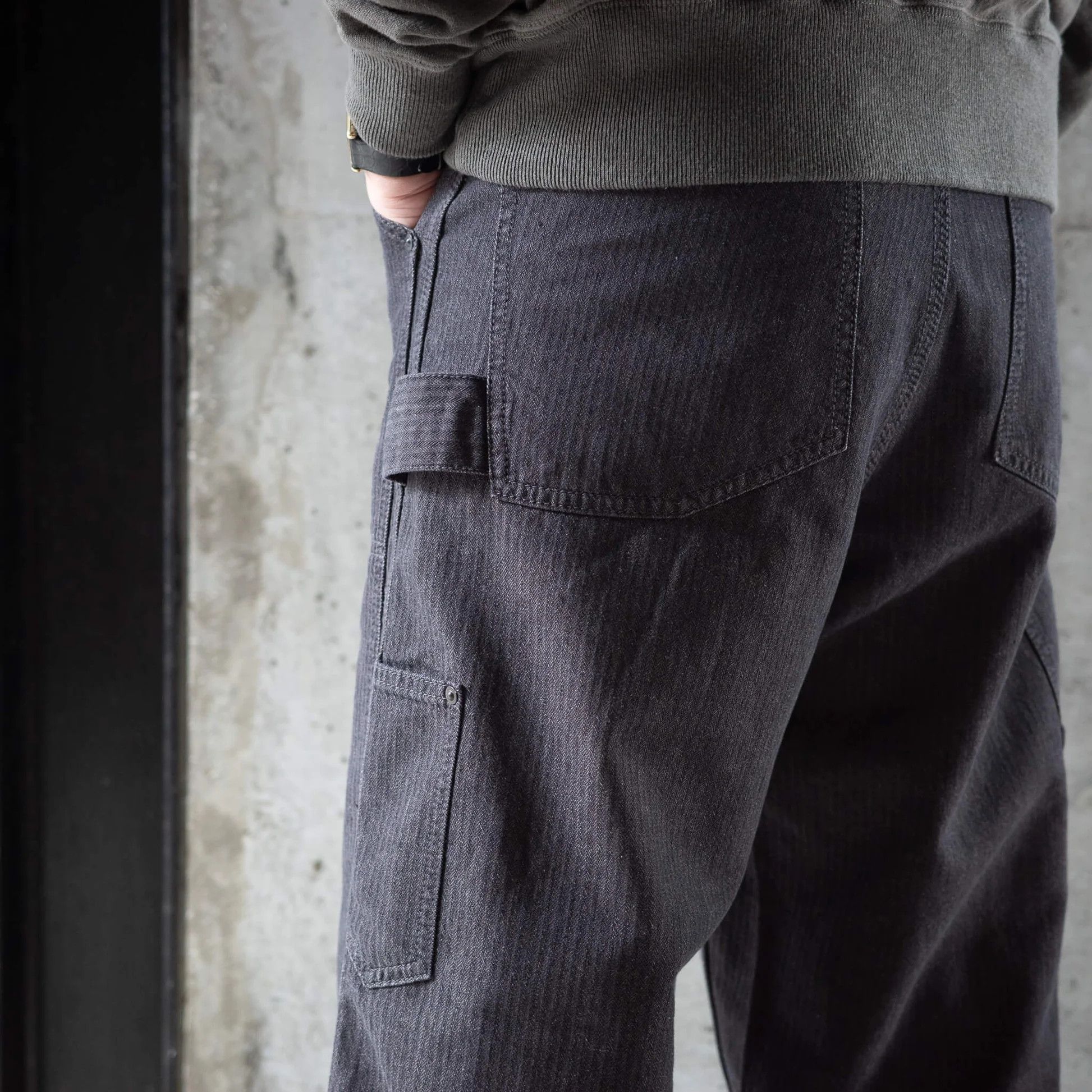 Other Auberge ANTON herringbone cotton double knee pants Size US 34 / EU 50 - 13 Thumbnail