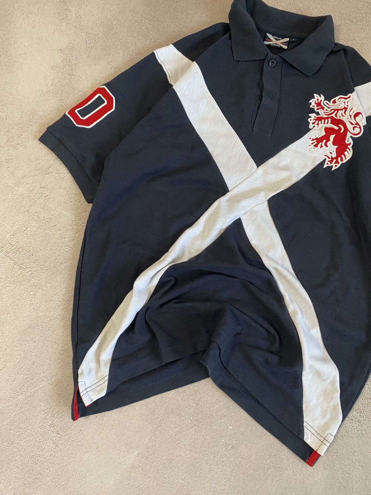 Vintage Polo Ralph Lauren Style Scotland rugby polo jersey Size US L / EU 52-54 / 3 - 2 Thumbnail