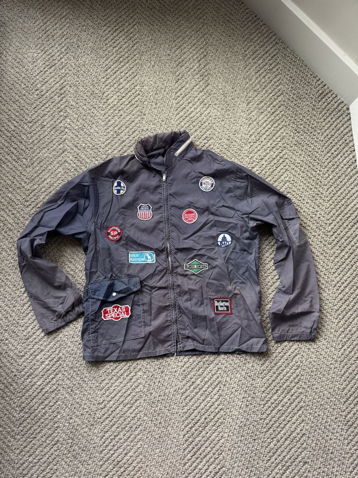 Vintage 70’s Envoy Patchwork Railroad Jacket Size US L / EU 52-54 / 3 - 1 Thumbnail