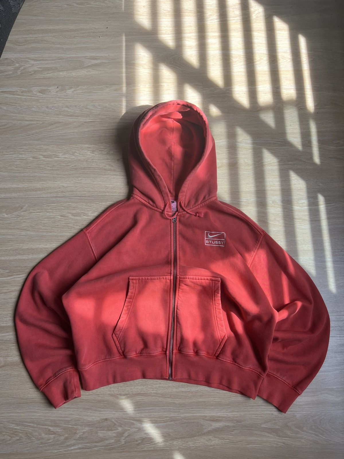 Nike × Stussy STUSSY X NIKE PIGMENT DYED ZIPUP HOODIE Size US M / EU 48-50 / 2 - 10 Thumbnail