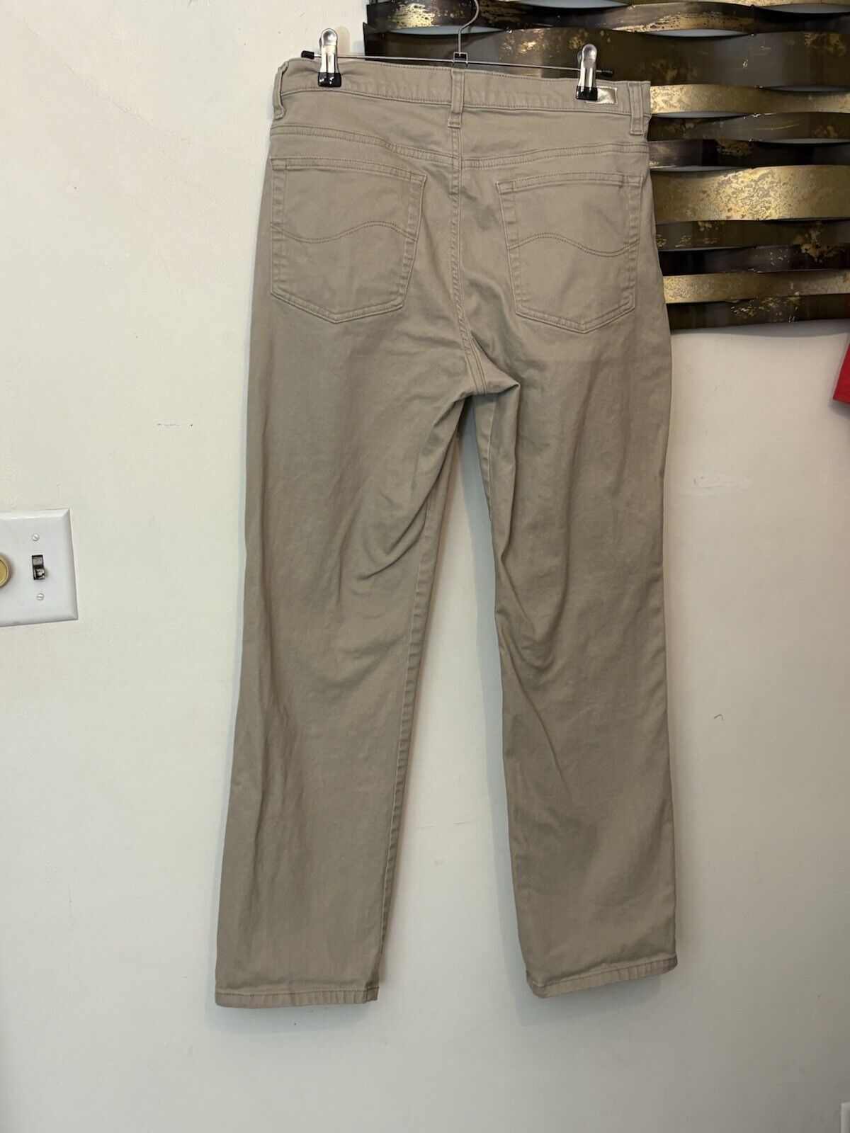 Lee Lee Stretch Jeans Relaxed Leg MidRise Size 14 Size 36" / US 14 / IT 50 - 2 Thumbnail