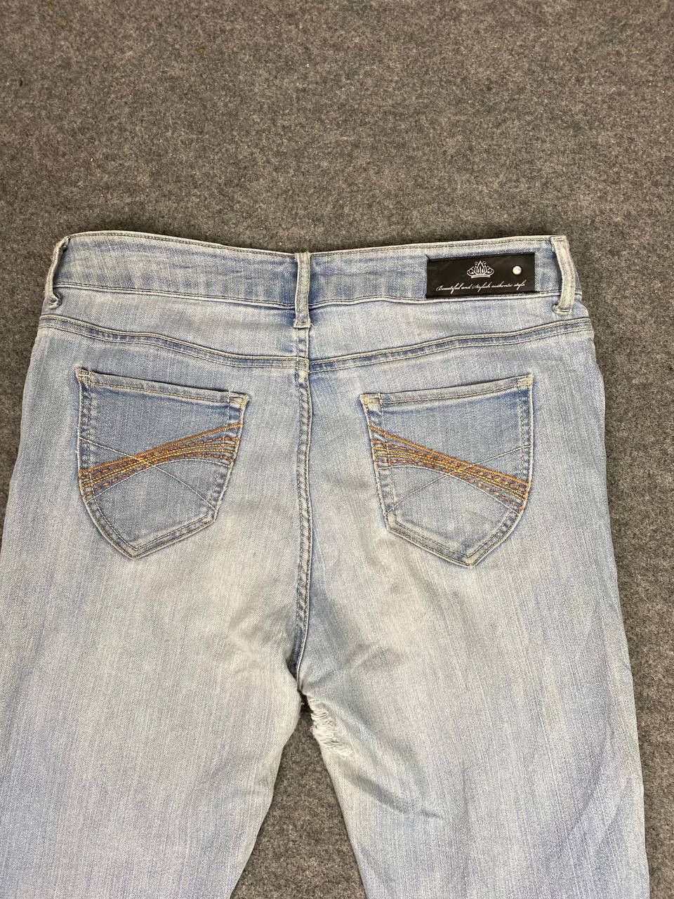 Japanese Brand theoria japanese brand bootcut distressed denim Size 32" / US 10 / IT 46 - 3 Thumbnail
