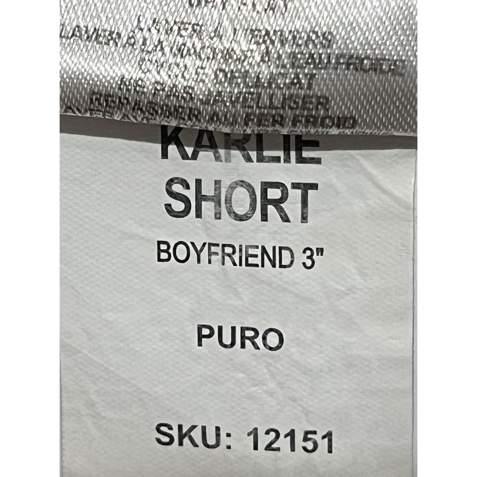 DL1961 DL1961 Karlie Short Women Boyfriend 3" Pure Size 28 A000513 Size 28" / US 6 / IT 42 - 6 Thumbnail