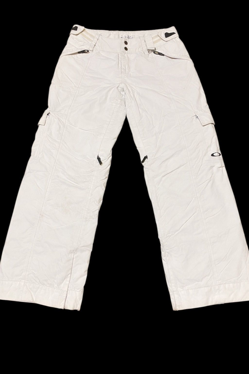 Oakley Vintage White Oakley Snowboarding Ski Pants Size US 34 / EU 50 - 5 Thumbnail