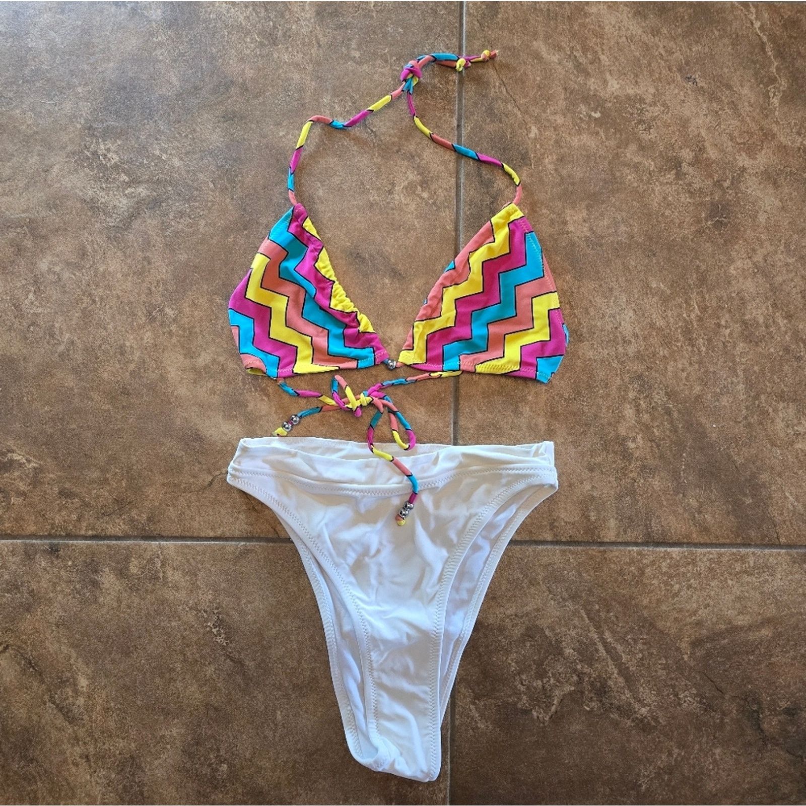 Other White Peak | FYS | St.Tropez×Venice Bikini Set Size ONE SIZE - 3 Thumbnail