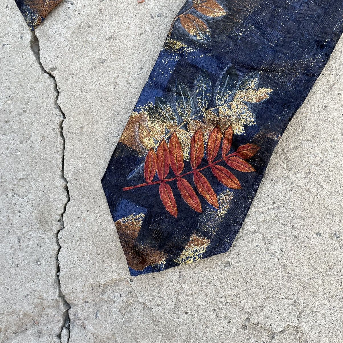 Ermenegildo Zegna Vintage Ermenegildo Zegna Tie Silk Y2K 90s USA Size ONE SIZE - 4 Thumbnail