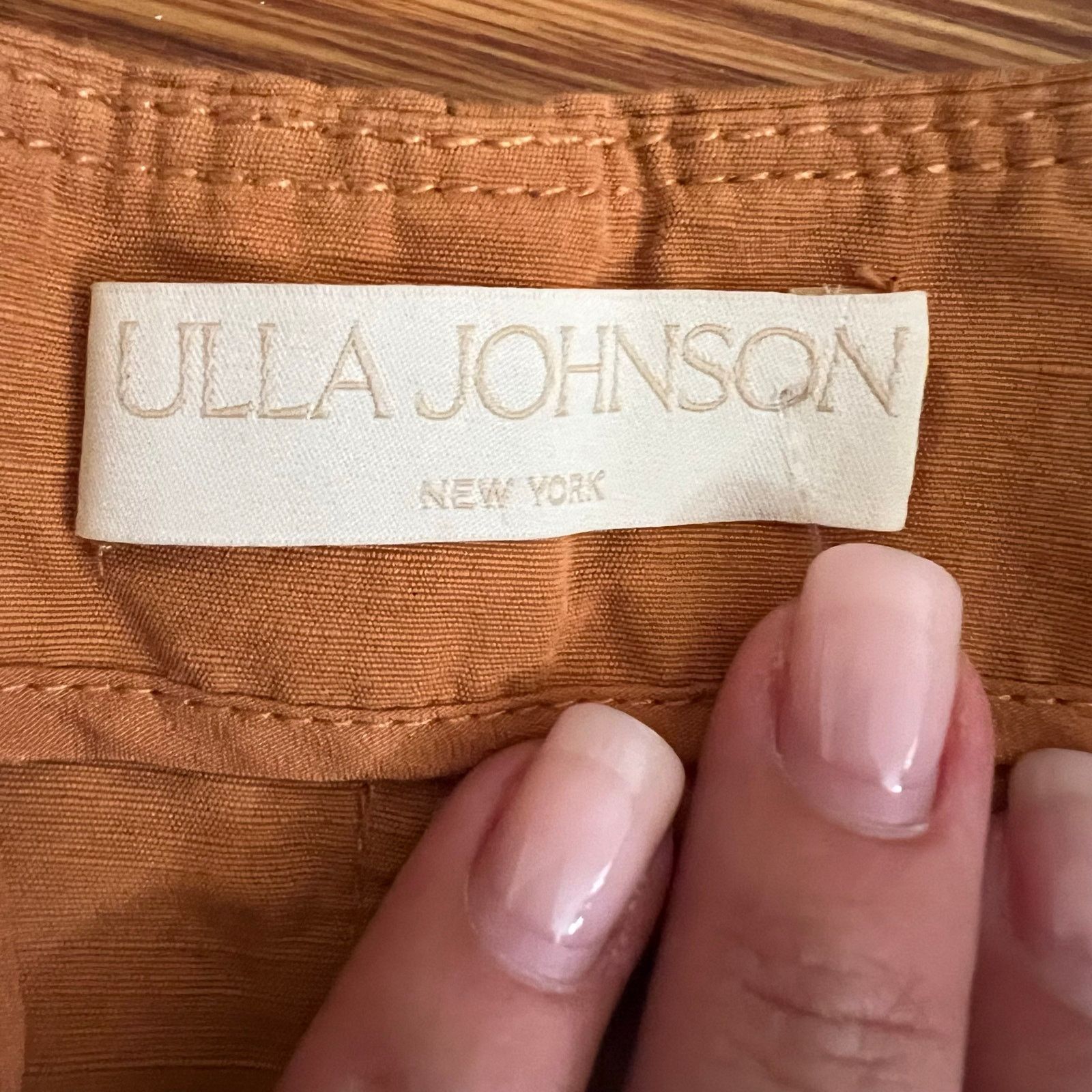 Ulla Johnson Ulla Johnson Polina wide flared pants cotton linen silk Size 26" / US 2 / IT 38 - 12 Thumbnail