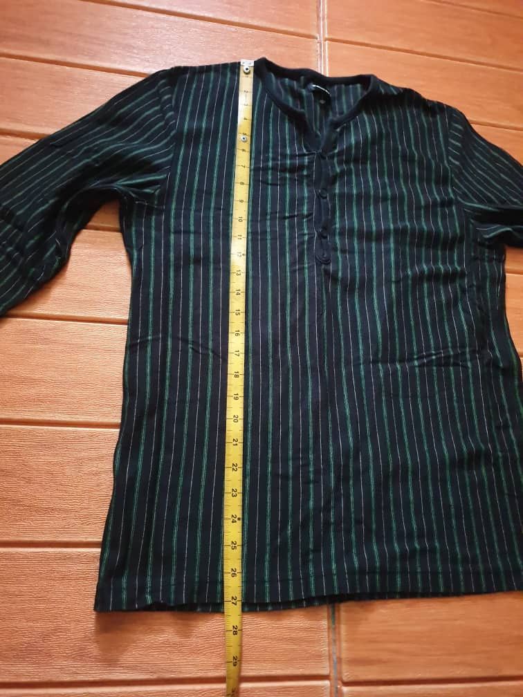 Boycott Boycott Japanese brand stripe longsleeve shirt Size US M / EU 48-50 / 2 - 8 Thumbnail