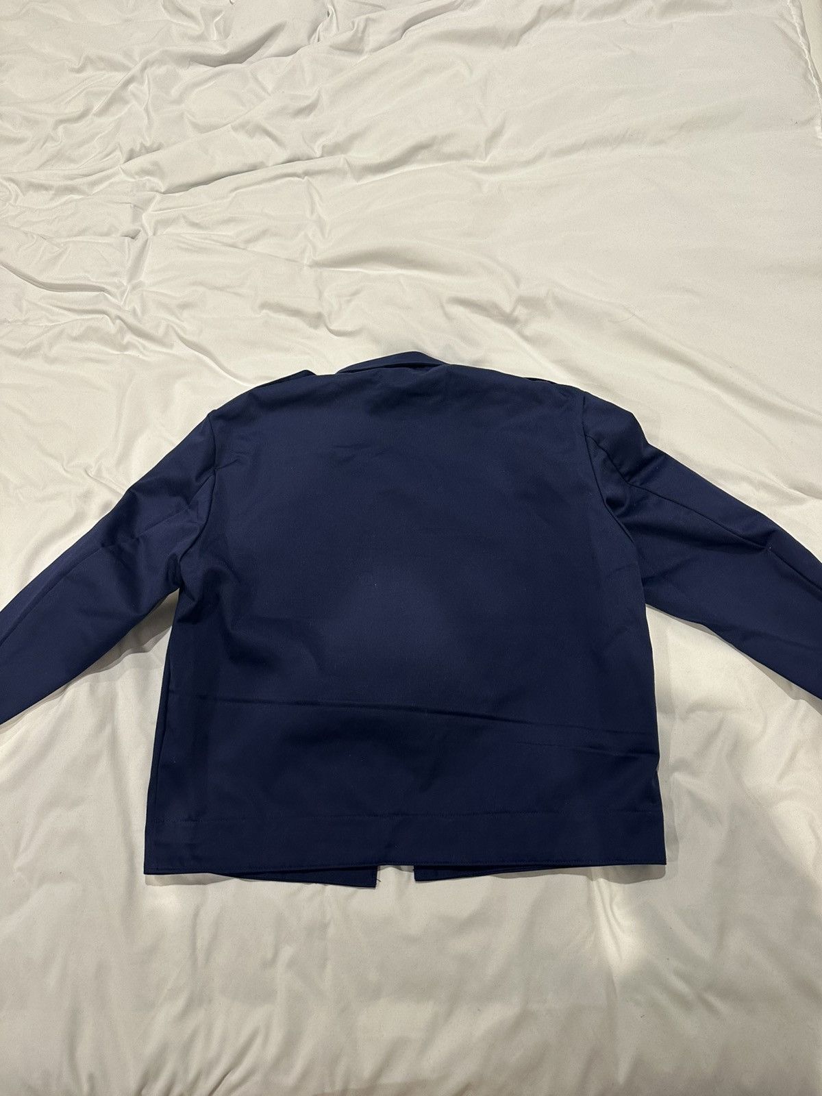 Vintage Vintage 1980s Original Swedish Navy Jacket Size US M / EU 48-50 / 2 - 2 Thumbnail