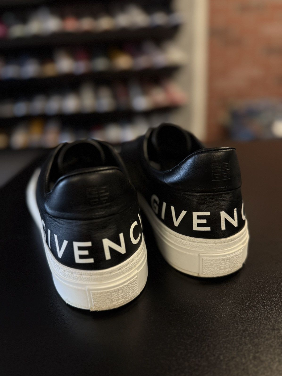 Givenchy Givenchy Low Top Leather Sneakers Size 45EU/12US Size US 12 / EU 45 - 10 Thumbnail