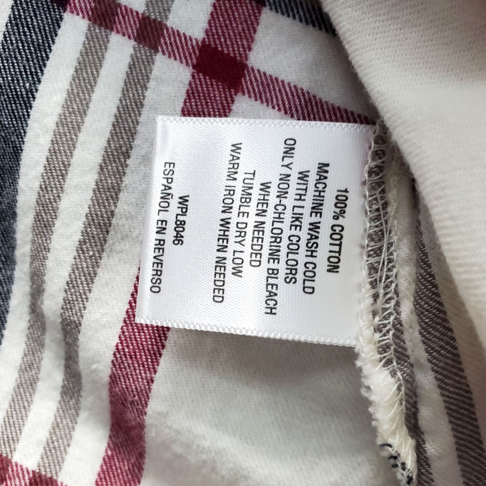 Style & Co Style & Co Shirt Women PM Multicolor Plaid Flannel Roll Tab Sleeve Collared Button Up Size M / US 6-8 / IT 42-44 - 5 Thumbnail