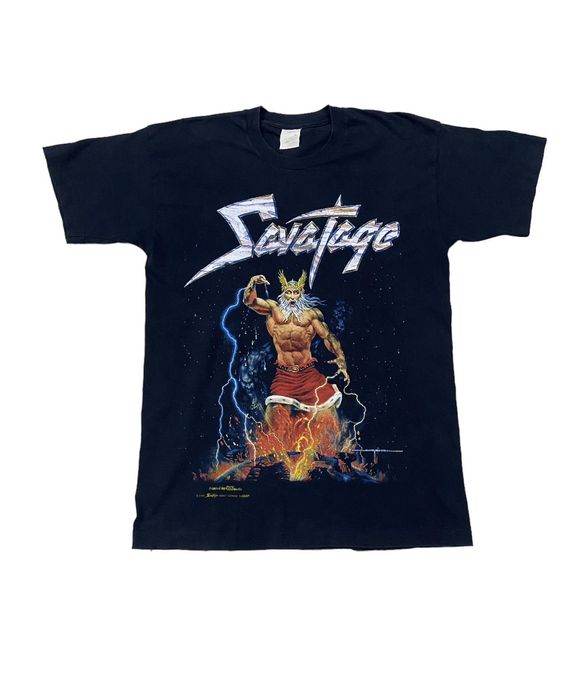 Vintage vintage savatage total devastation world tour 1996 tshirt