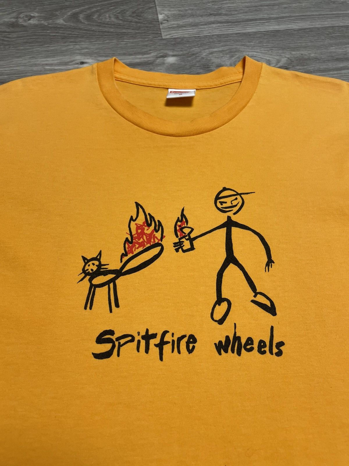 Spitfire × Supreme Supreme x Spitfire Fire Cat T-Shirt Size US M / EU 48-50 / 2 - 5 Thumbnail