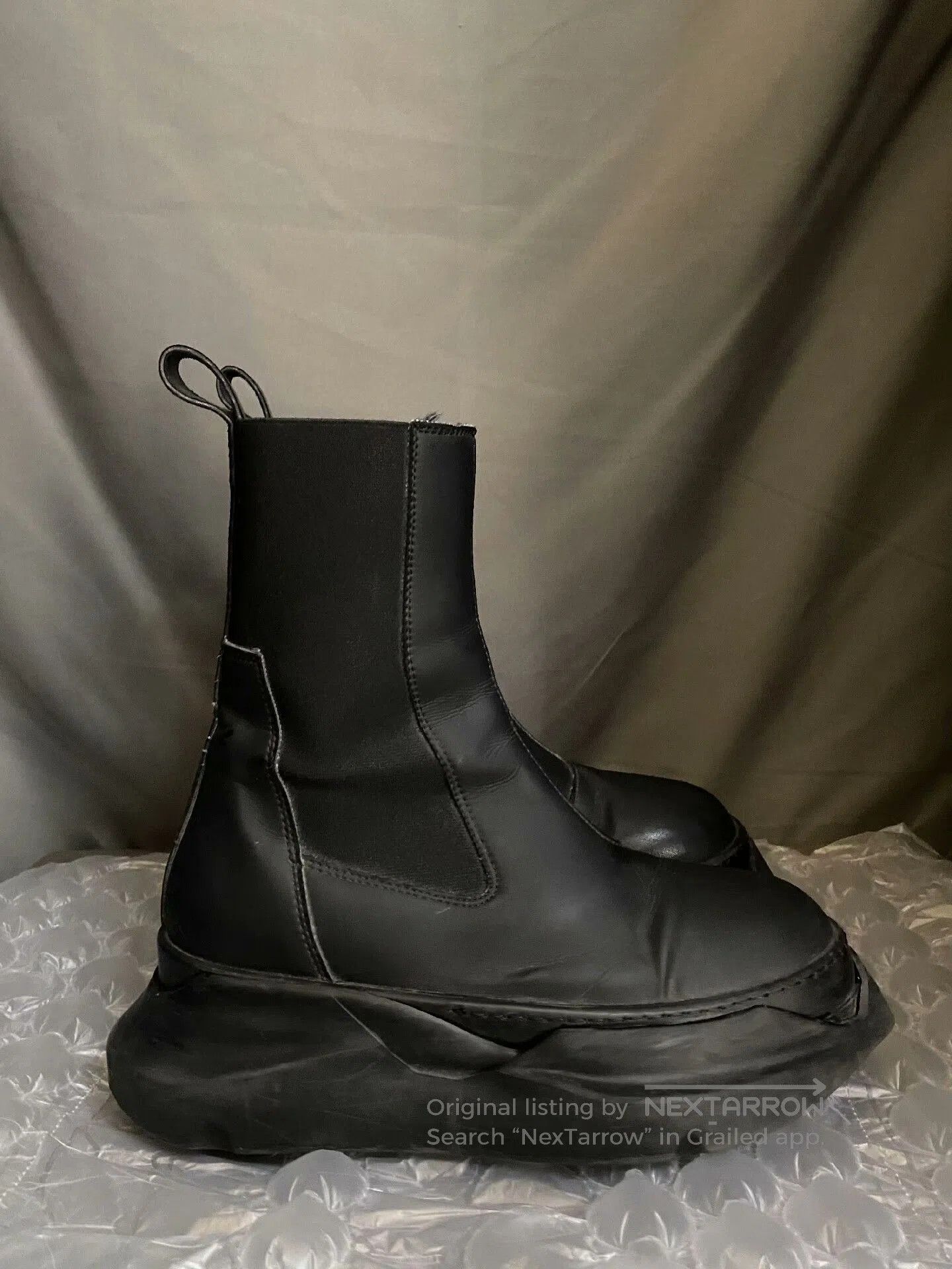 Rick Owens Rick Owens Tank Sole Chelsea Boots. Size US 6 / EU 39 - 4 Thumbnail