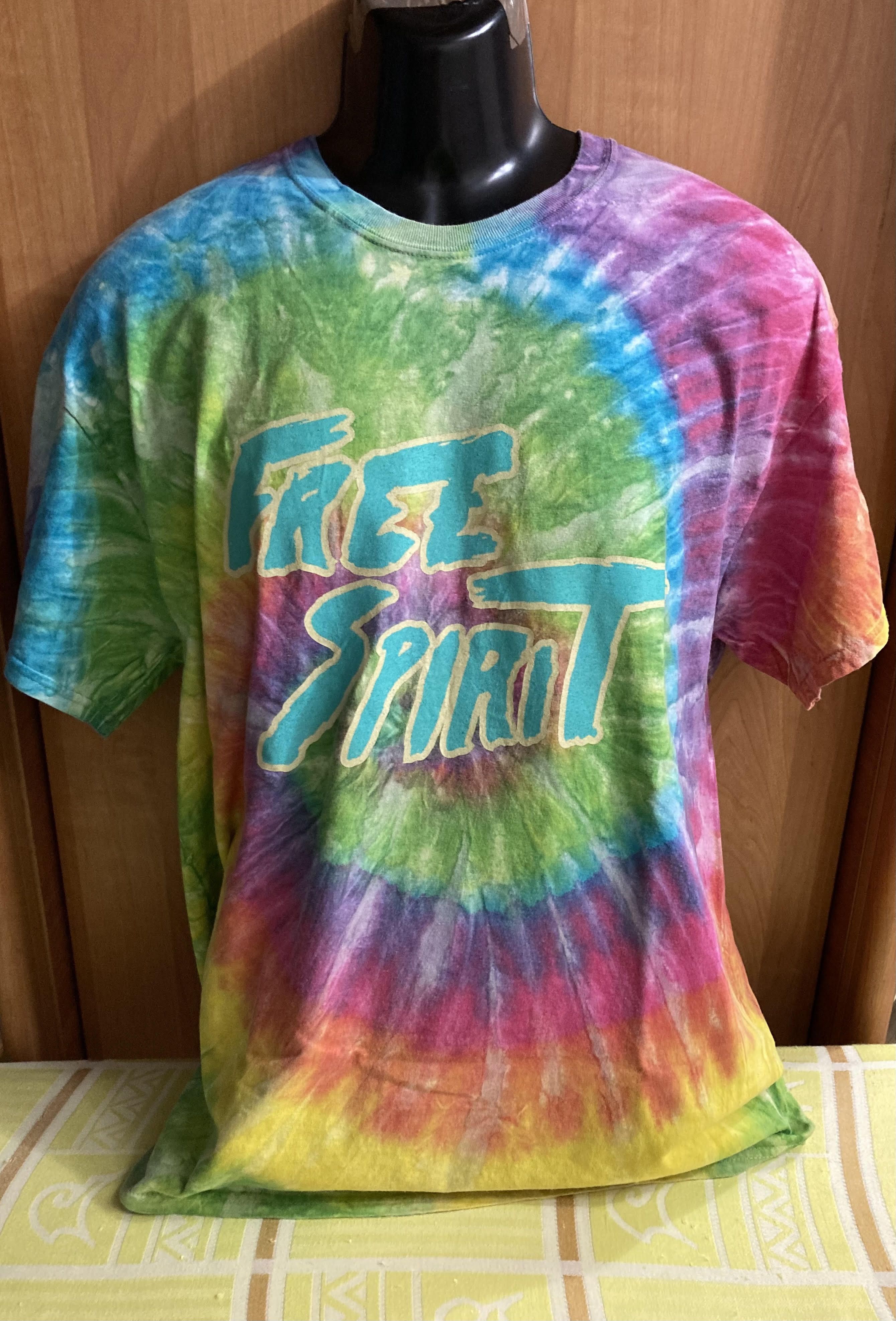 Band Tees Khalid 2019 Free Spirit Concert Tour Tie Dye T- Shirt Size US XL / EU 56 / 4 - 5 Thumbnail