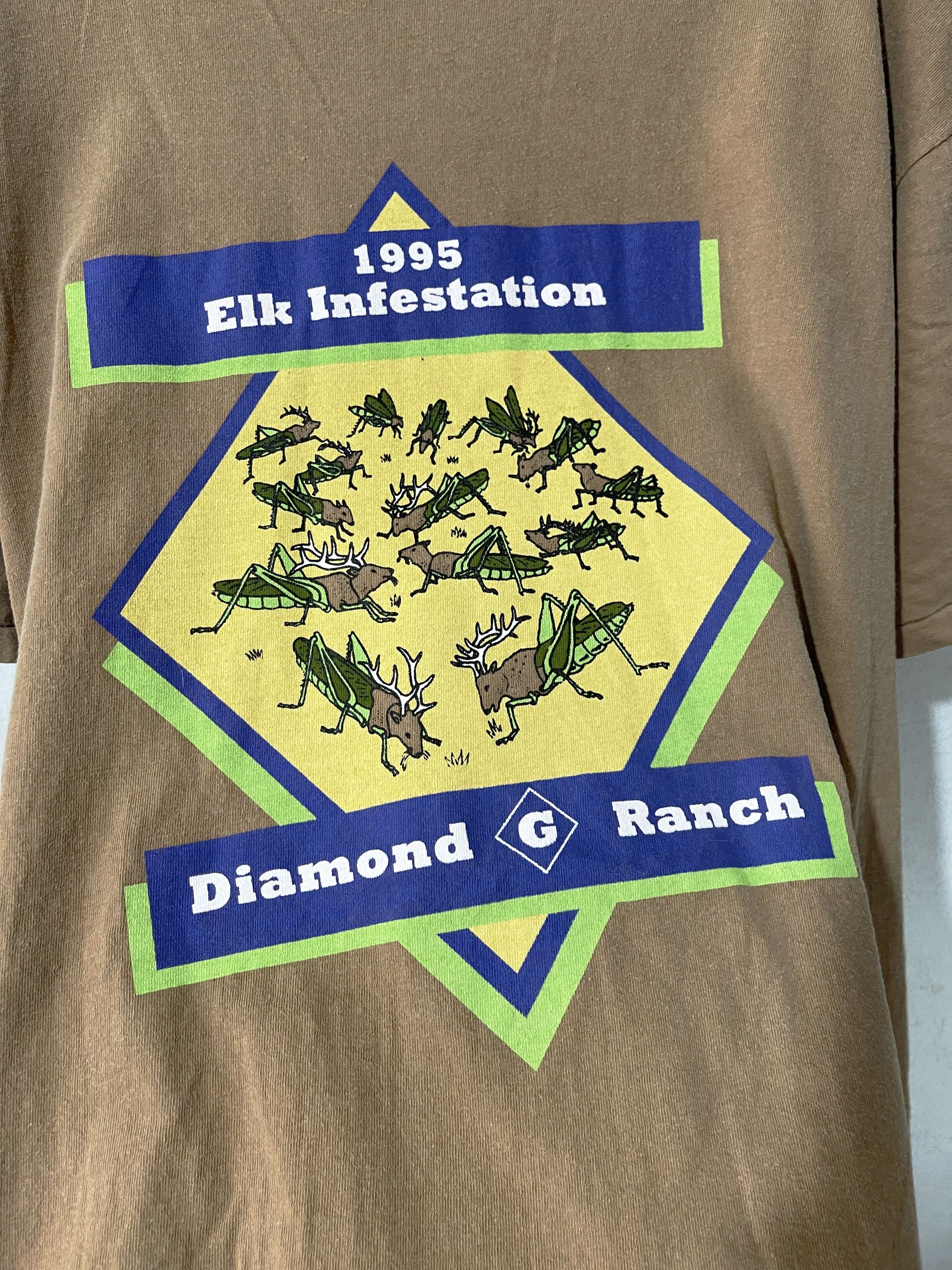 Vintage Vintage 90s Diamond G Ranch Shirt Size US L / EU 52-54 / 3 - 2 Thumbnail