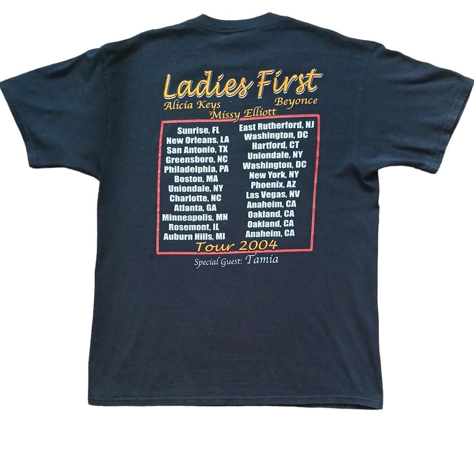 Delta Ladies First Tour Large Rap T-Shirt Beyonce/Missy Elliott Size US L / EU 52-54 / 3 - 2 Thumbnail