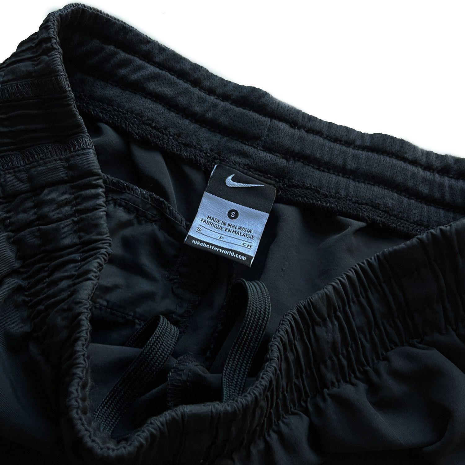 Nike Swoosh Logo Shorts Trunks in Black/Grey Size US 29 - 3 Thumbnail