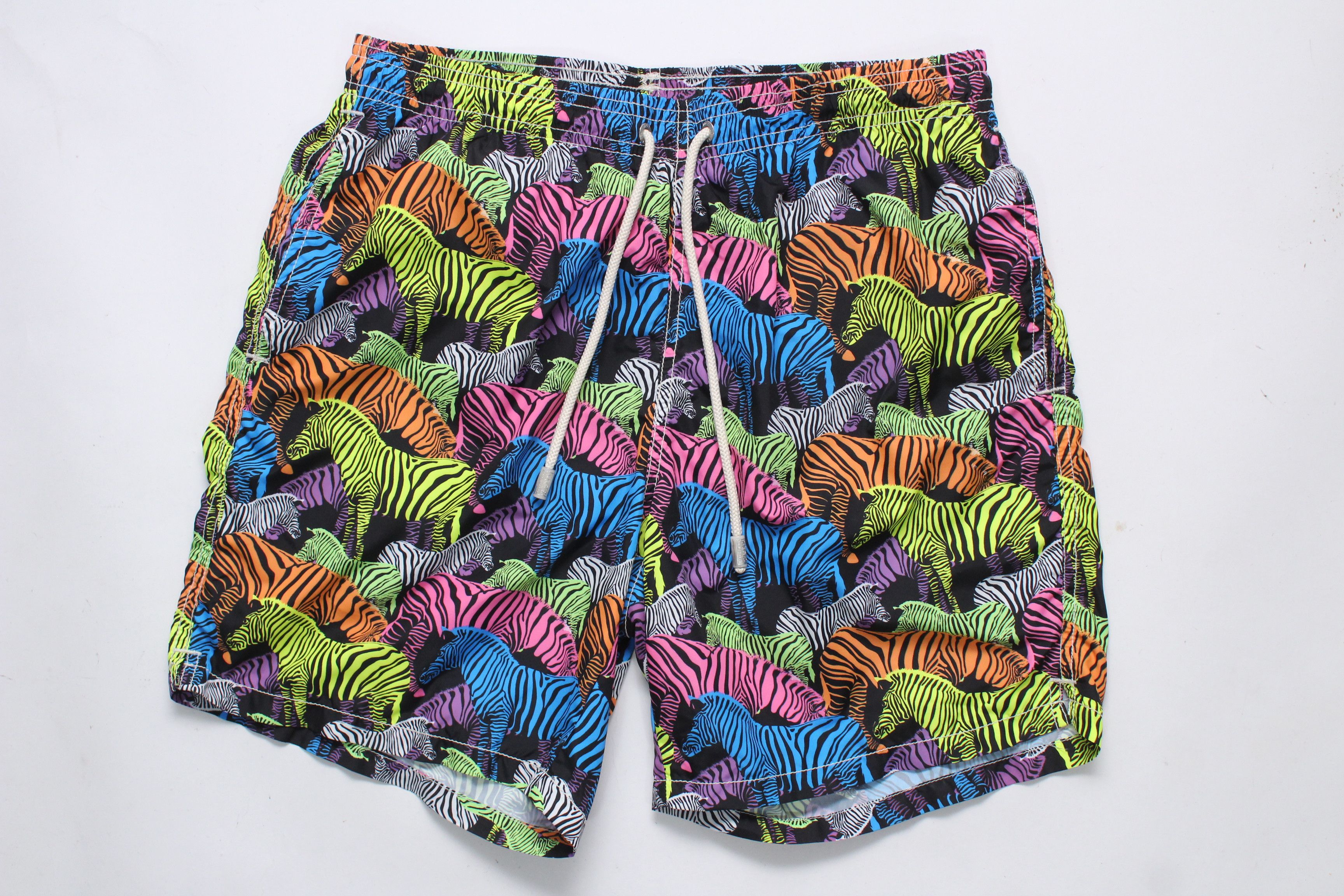 MC2 Saint Barth Mc2 Saint Barth Beach Swimming Shorts Animal Print Size S Size US 30 / EU 46 - 1 Thumbnail