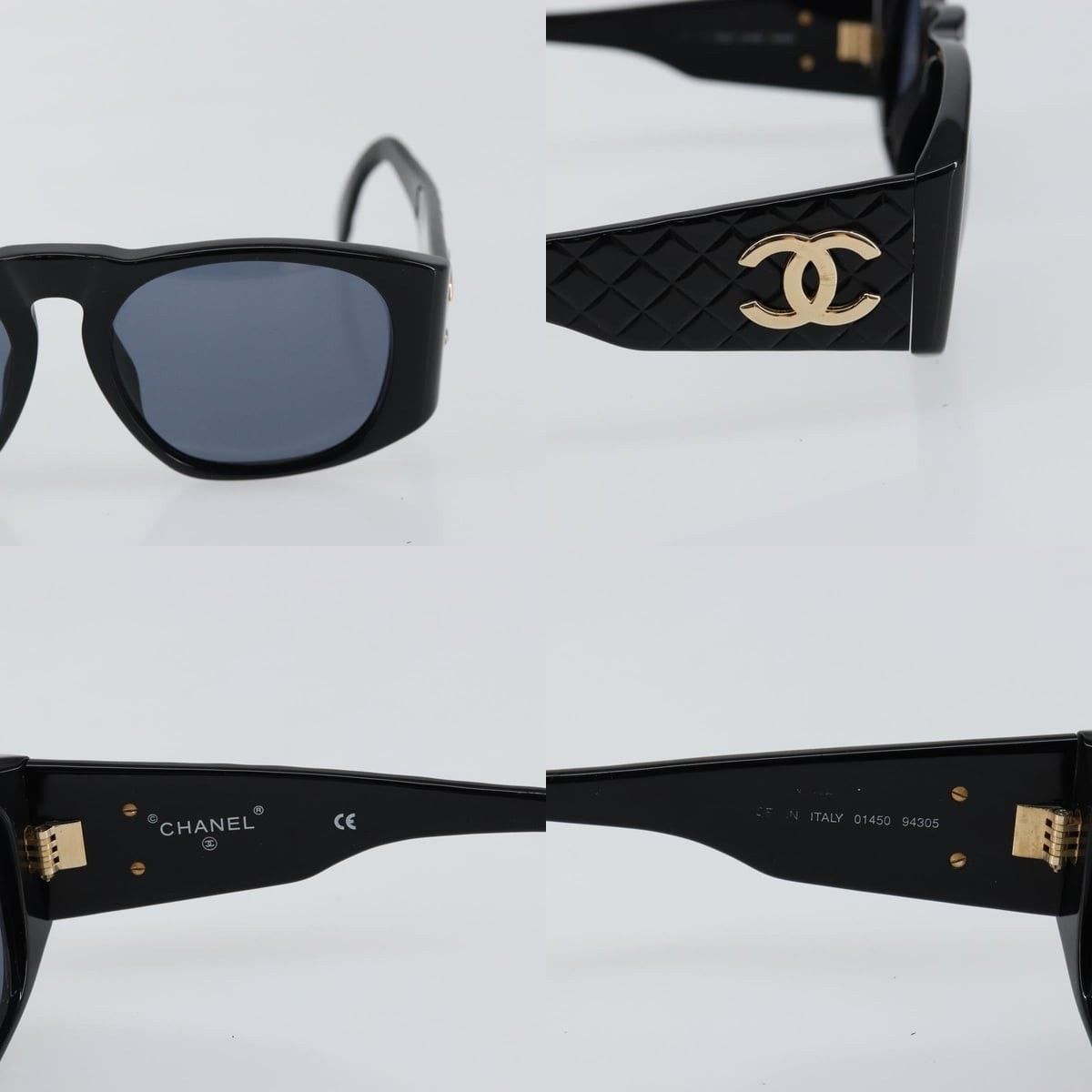 Chanel Chanel Coco Mark Matelasse Sunglasses Size ONE SIZE - 4 Thumbnail