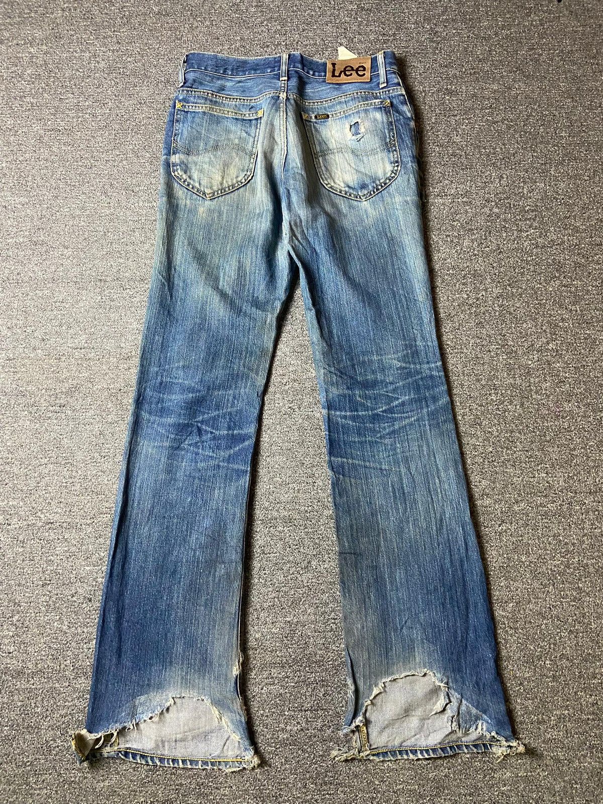 Japanese Brand × Lee × Vintage Vintage LEE Riders Distressed Denim Ripped Jeans (129) Size US 30 / EU 46 - 2 Thumbnail
