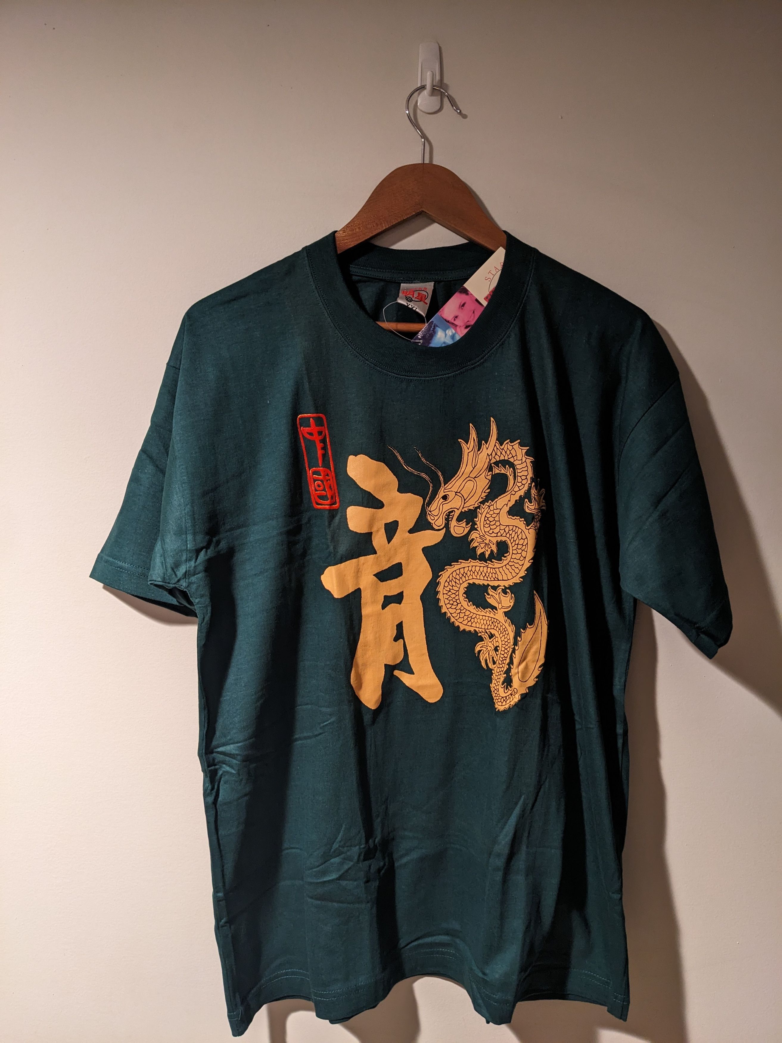Vintage Vintage 2000 Chinese Dragon Zodiac New Years T-Shirt Size US XXL / EU 58 / 5 - 1 Thumbnail