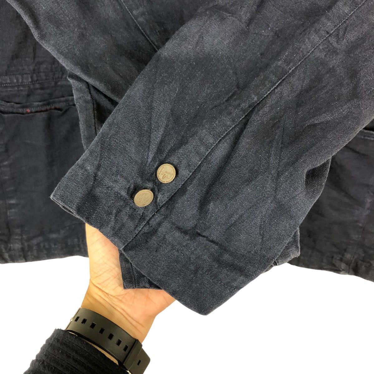 Issey Miyake VINTAGE HIKORY CHORE JACKET PAPAS JAPAN INSPIRE ISSEYMIYAKE Size US L / EU 52-54 / 3 - 11 Thumbnail