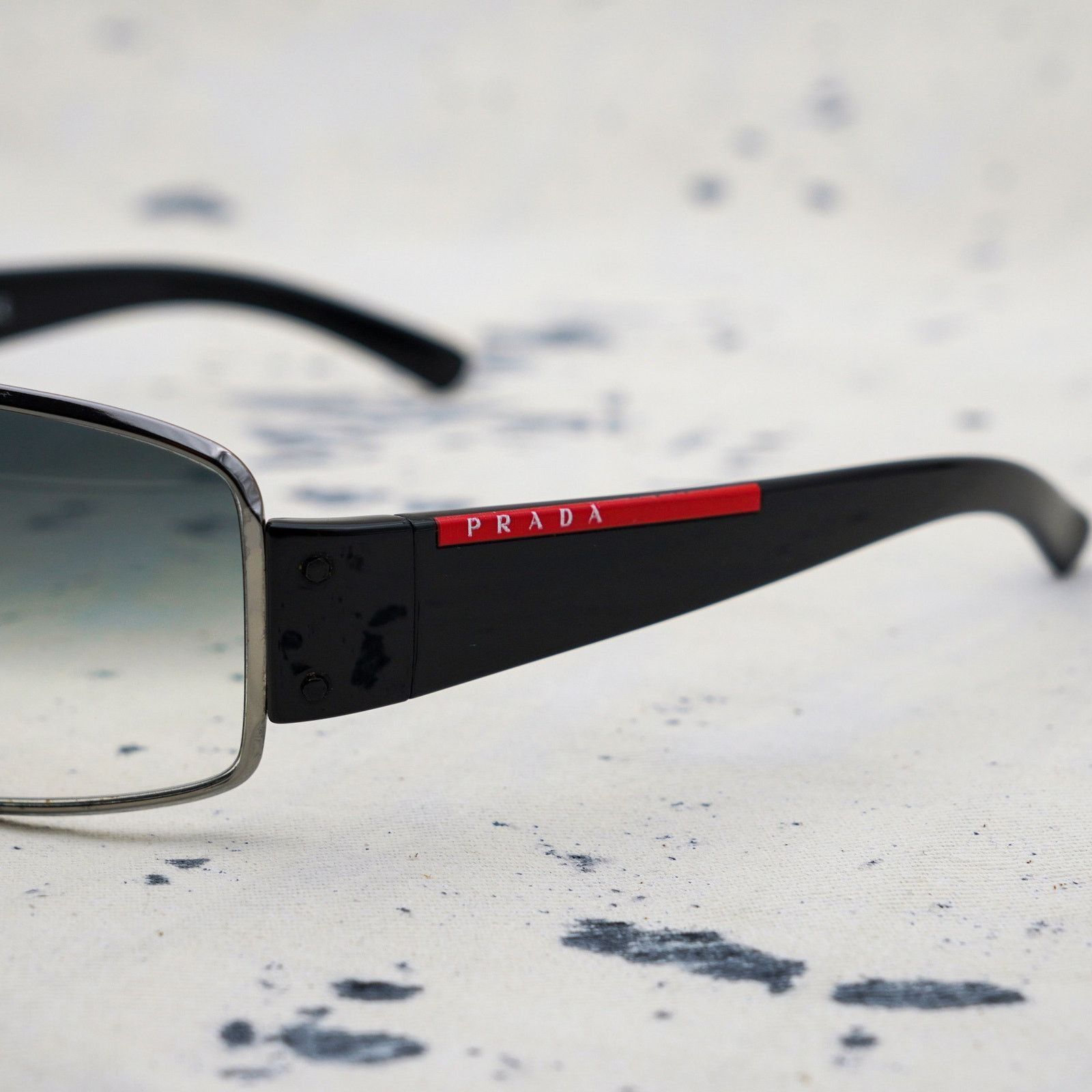 Prada Vintage prada sps 52e gradient sport logo y2k sunglasses Size ONE SIZE - 4 Thumbnail