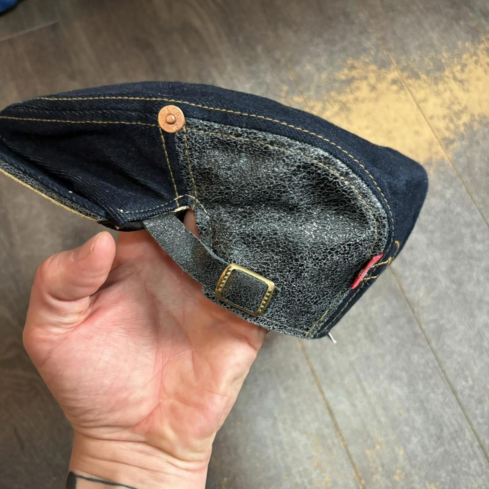 Levi's vintage Levi’s news boy cap 00s OS Size ONE SIZE - 3 Thumbnail