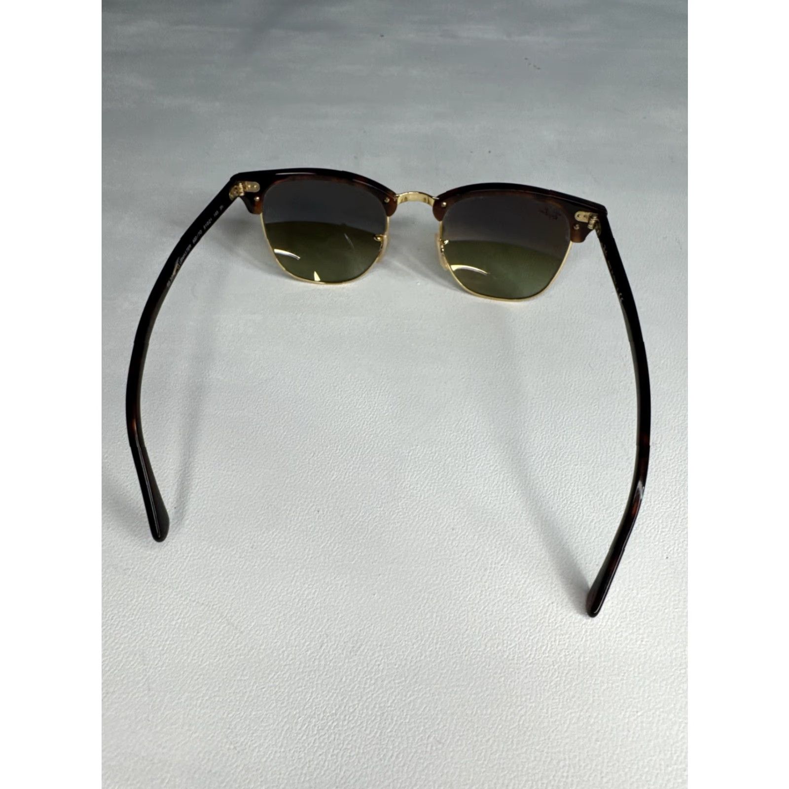 Vintage Ray Ban Clubmaster Sunglasses RB3016 Frames Only Tortise Frames Italy Unisex Adults Brown Frames Only RB3016 Clubmaster Sunglasses Size ONE SIZE - 7 Thumbnail