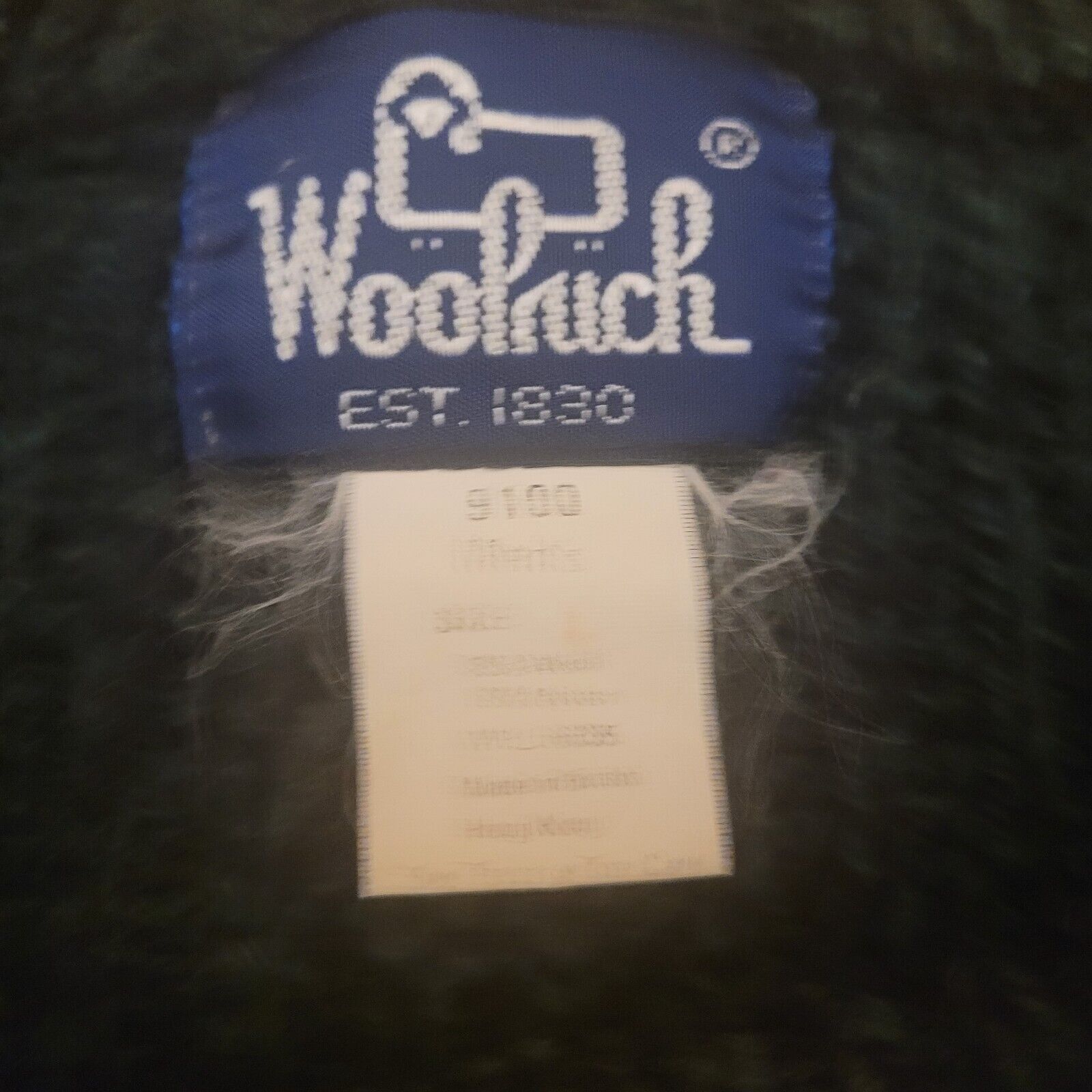 Woolrich Woolen Mills Vintage Woolrich Mens Sweater Green Large Wool Blend Patch Size US L / EU 52-54 / 3 - 7 Thumbnail