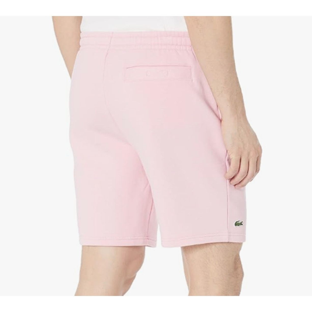 Lacoste Lacoste Men's Sport Tennis Fleece Short, Lotus Pink S Size US 30 / EU 46 - 3 Thumbnail