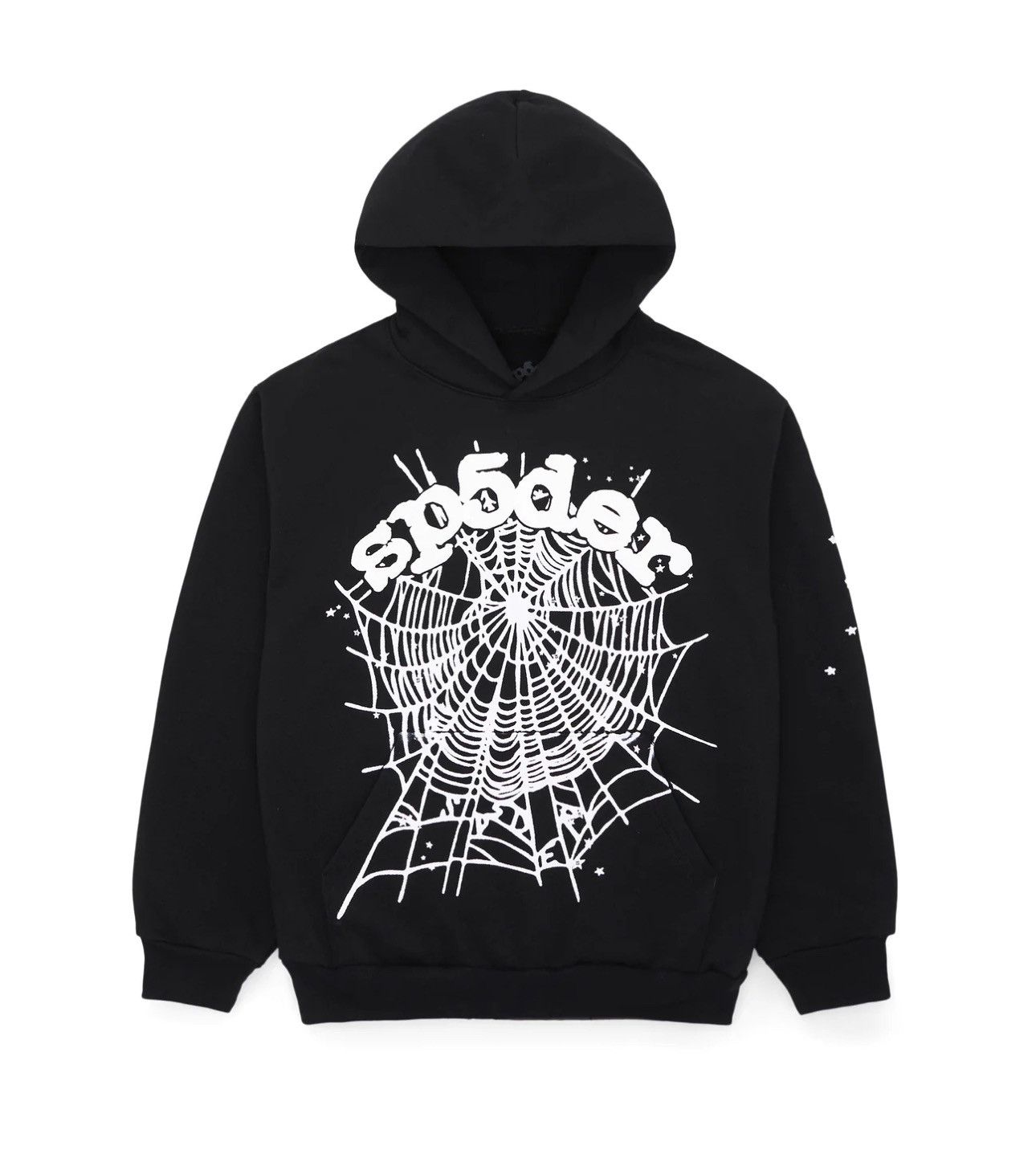 Spider Worldwide Sp5der BLACK OG WEB HOODIE - Size M | Grailed