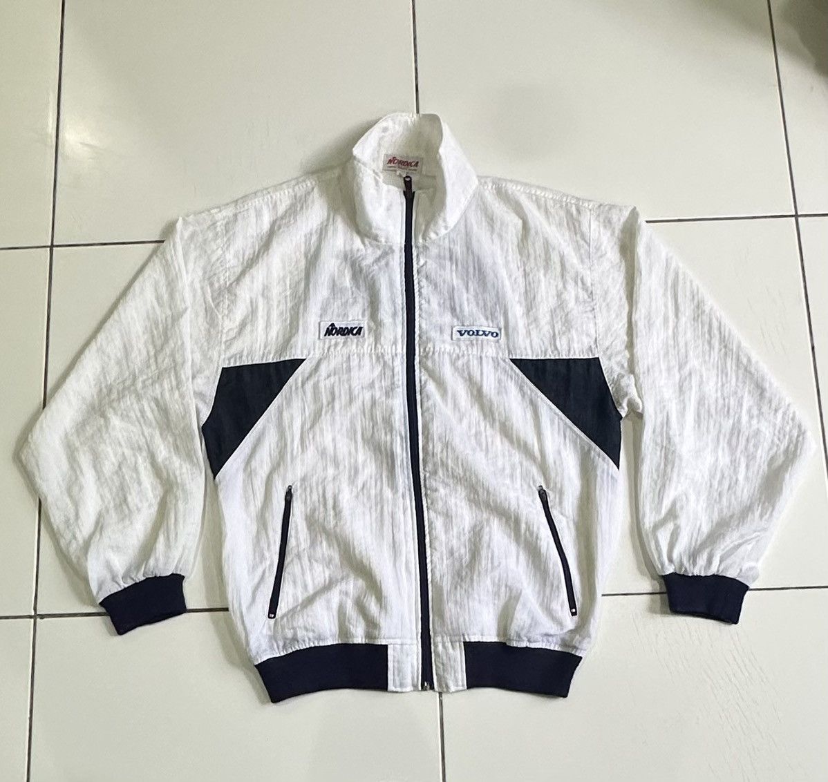 Japanese Brand Nordica Volvo Windbreaker Jackets Size US L / EU 52-54 / 3 - 1 Thumbnail