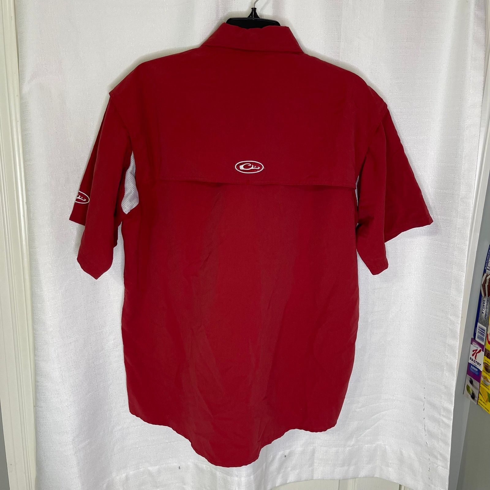Drake Drake's Alabama Waterfowl Short Sleeve Crimson Shirt, S Size US S / EU 44-46 / 1 - 4 Thumbnail