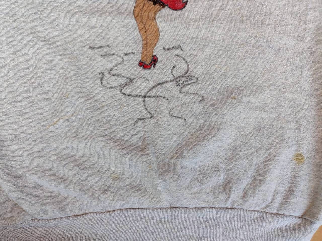 Hanes Betty Boop Vintage 90s Sweater 22.5/27 Rare Made in USA Size US L / EU 52-54 / 3 - 5 Thumbnail