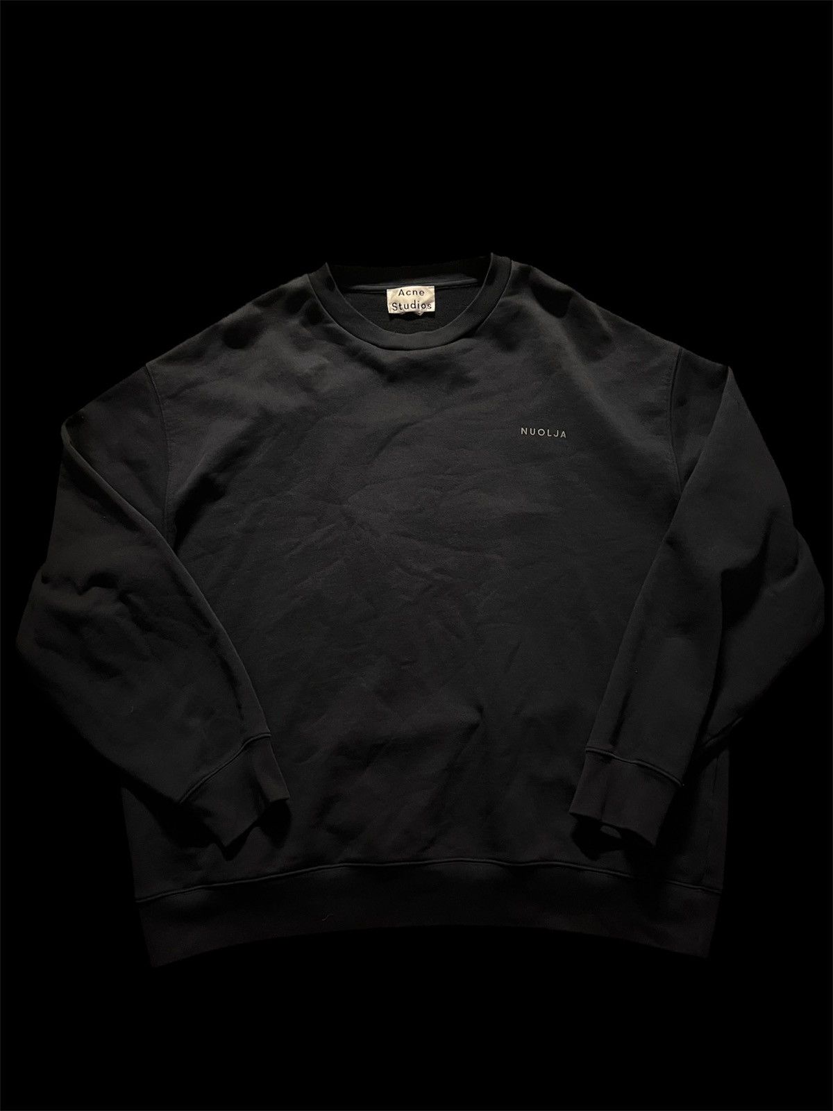 Acne Studios Acne Studios x Nuolja Navy Crewneck Size US XXL / EU 58 / 5 - 1 Thumbnail