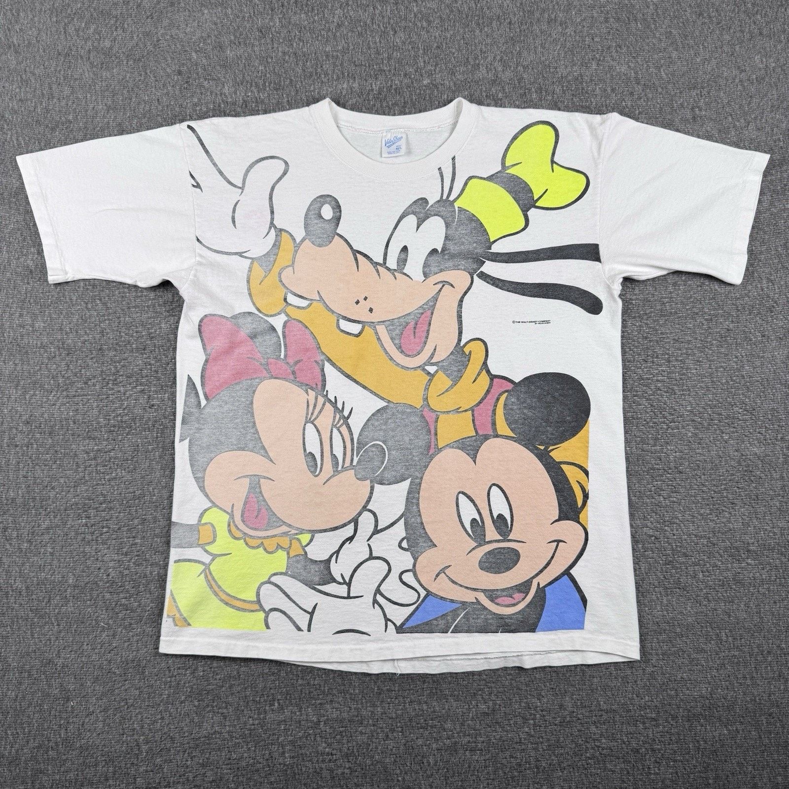 Velva Sheen Vintage Velva Sheen Mickey Mouse T-Shirt Mens M/L Shirt Size US M / EU 48-50 / 2 - 1 Thumbnail