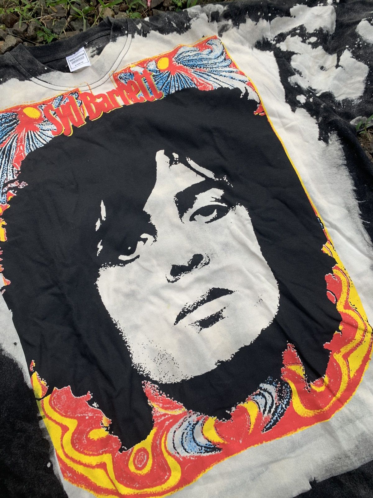 Band Tees Band tees Syd Barrett acidwash psychedelic Size US XL / EU 56 / 4 - 2 Thumbnail
