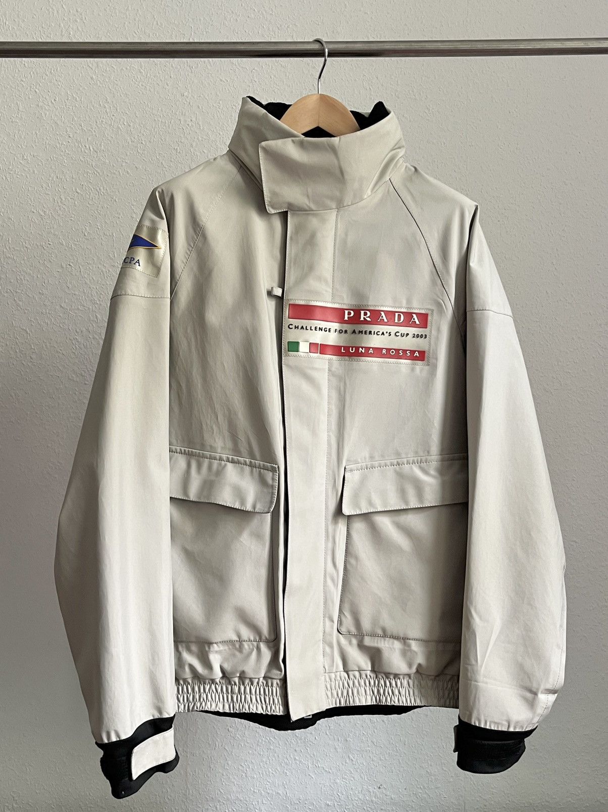 Prada 2003 Prada Luna Rossa Sailing Jacket Size US XL / EU 56 / 4 - 1 Thumbnail
