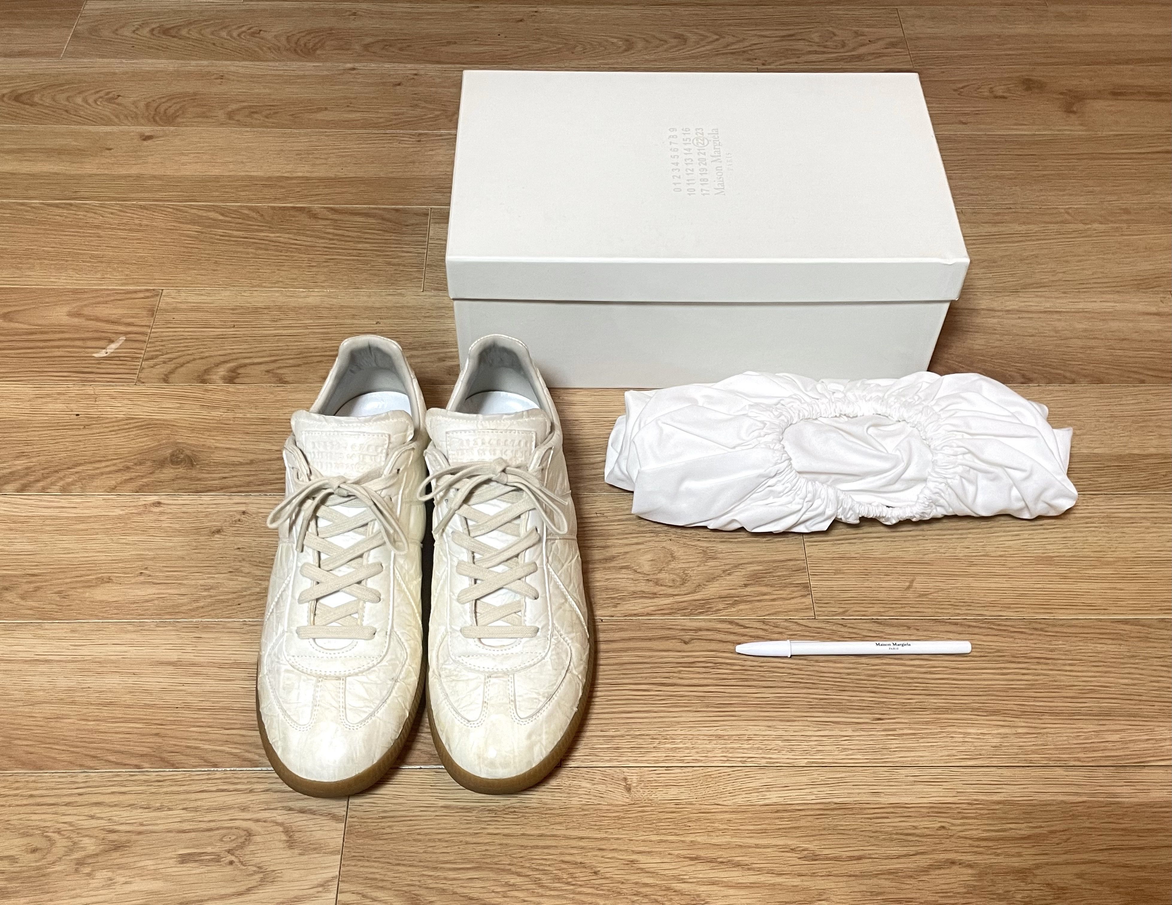 Maison Margiela MAISON MARGIELA 'REPLICA' German Army Trainers GAT Paper |  Grailed