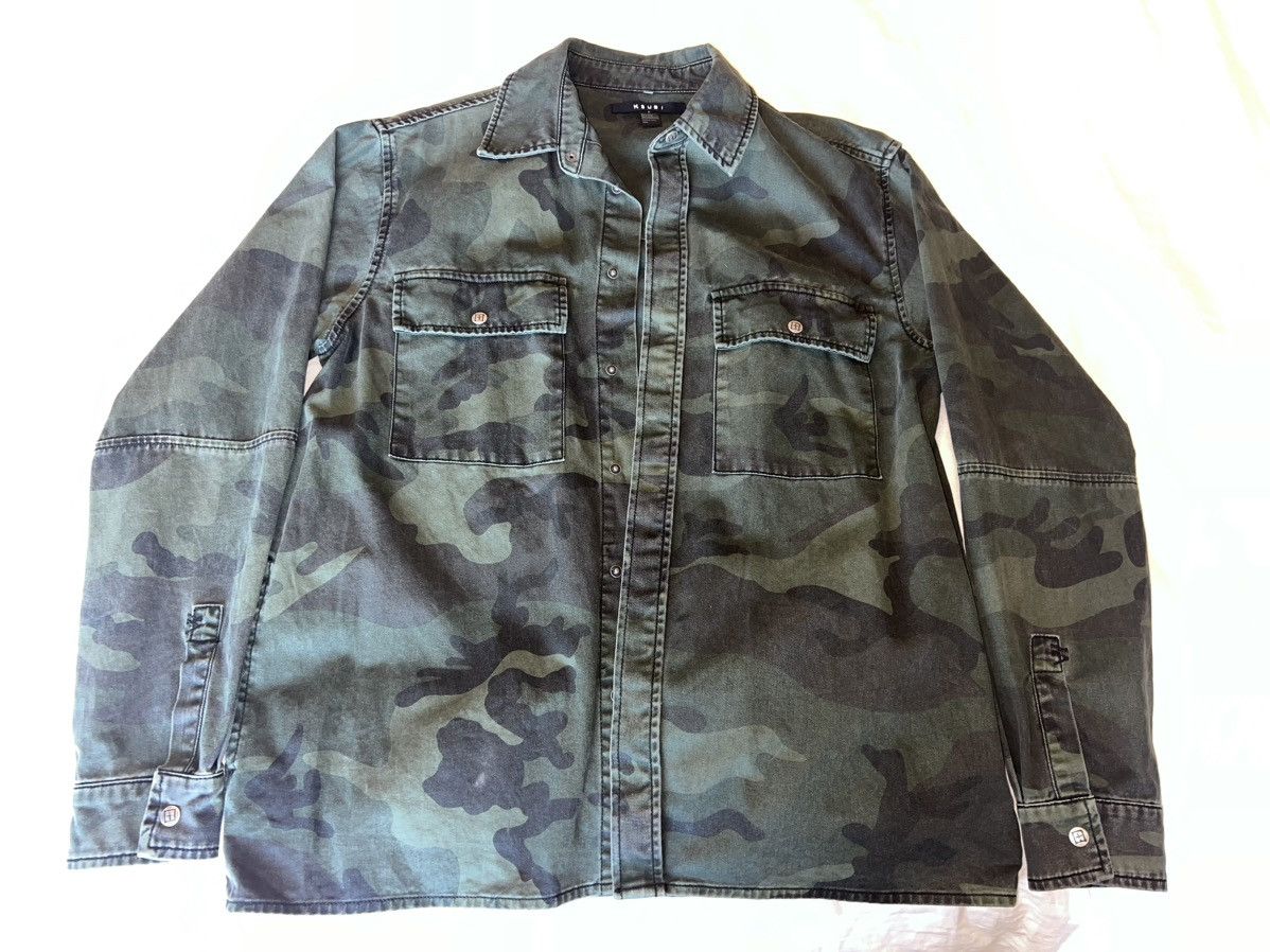 Ksubi Camo Denim Ksubi Jacket Size US L / EU 52-54 / 3 - 1 Thumbnail