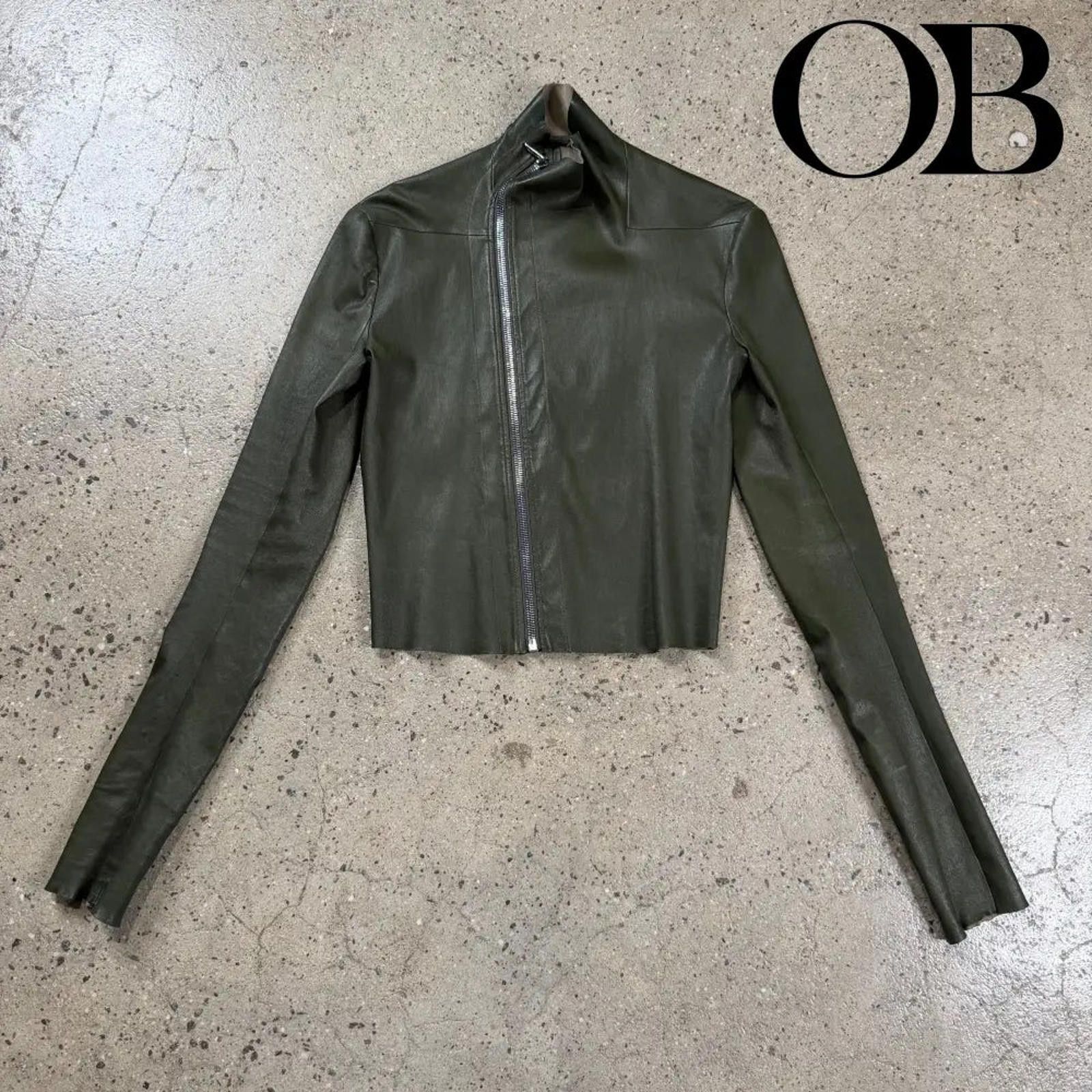 Rick Owens Rick Owens Gethsemane Gary Leather Jacket Size US S / EU 44-46 / 1 - 1 Thumbnail