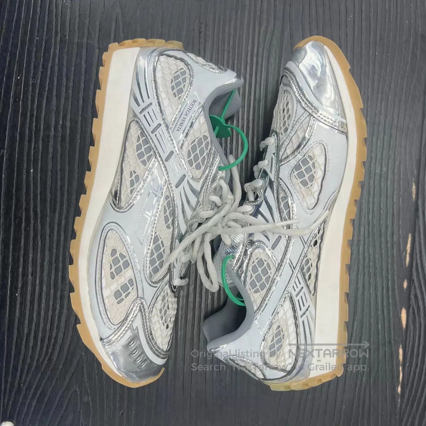 Bvlgari Silver Mesh Low. Size US 9 / EU 42 - 3 Thumbnail
