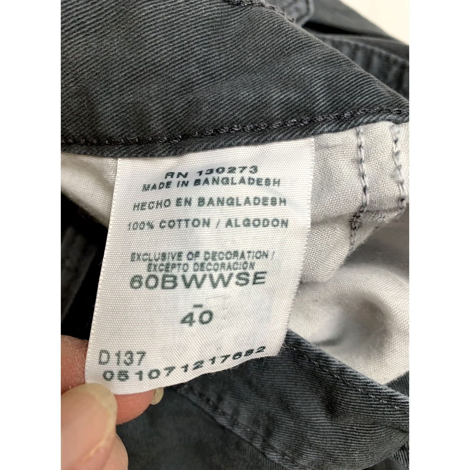 Wrangler Wrangler Shorts Mens 40 Gray Cargo Hiking Outdoor Summer Size US 40 / EU 56 - 4 Thumbnail