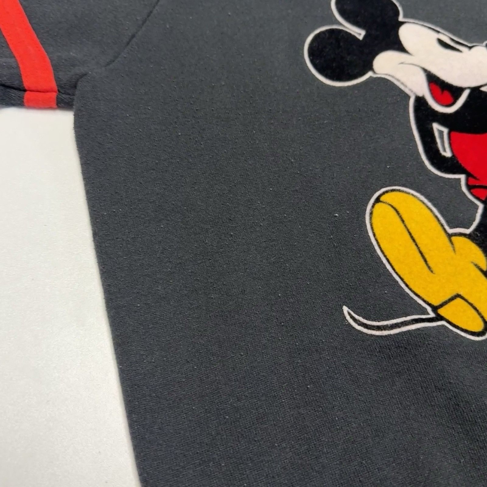 Disney Vintage 80s Mickey Mouse Sweatshirt Small Raglan Disney Size US S / EU 44-46 / 1 - 8 Thumbnail
